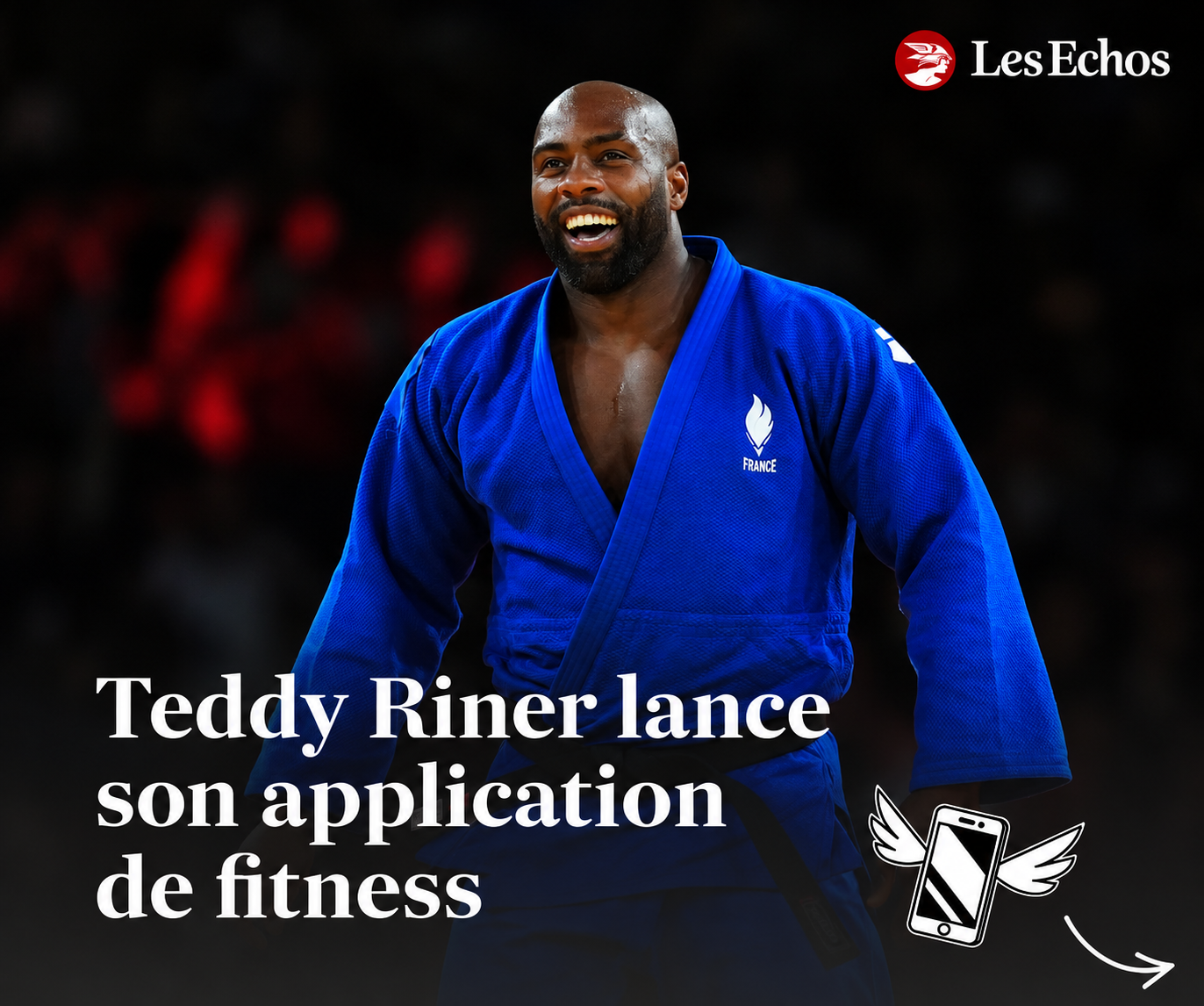 Teddy Riner launches his fitness app