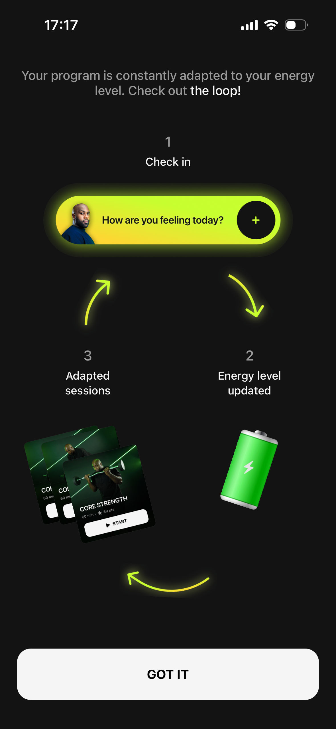 Onboarding step 9